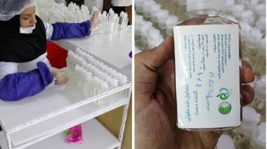 تولید ژل و محلول ضدعفونی کننده سطح و دست به همت محققان پارک علم و فناوری فارس