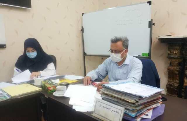 کمیسیون پزشکی بنیاد شهید با رعایت فاصله اجتماعی برگزار کمیسیون پزشکی بنیاد شهید با رعایت فاصله اجتماعی برگزار می گردد