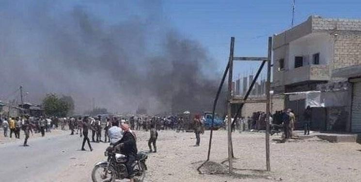 انفجار خودروی بمب گذاری شده در شمال شرق سوریه