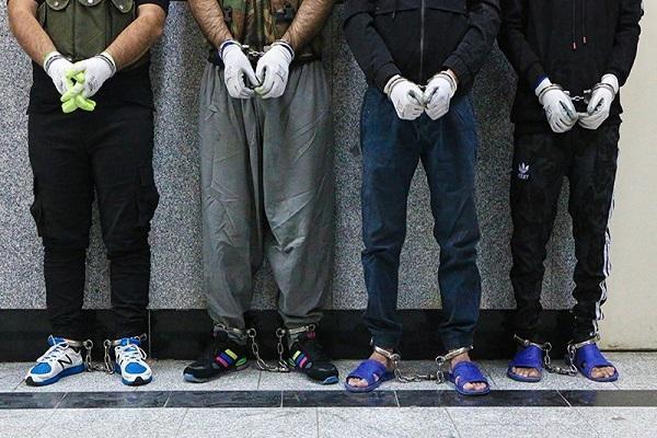 انهدام باند 7 نفره سارقان مسلح نقابدار در تهران