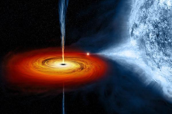 کشف سیاه چاله ای 50 برابر کهکشان خود!ستاره شناسان جت سیاه چاله ای را کشف کردند که 50 برابر بزرگ تر از کهکشان خود است.