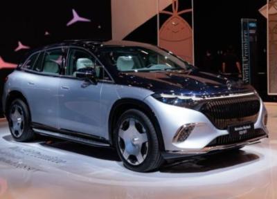 دنیا خودرو؛ رونمایی لوکس ترین مدل الکتریکی بنز در شانگهای