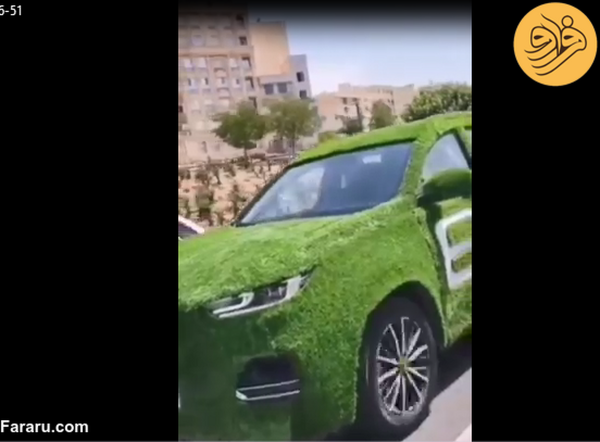 خودرو عجیب در خیابان های تهران!